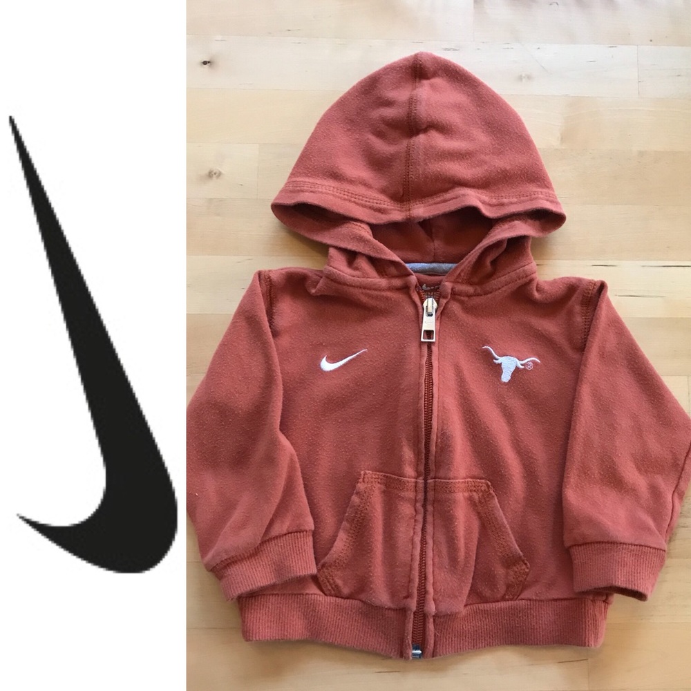 Nike Texas Longhorns Baby Zip-up Sweatshirt